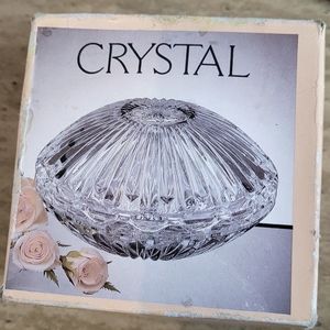 CRYSTAL Ashtray, candy tray